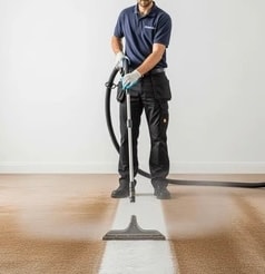 Carpet steam cleaning
